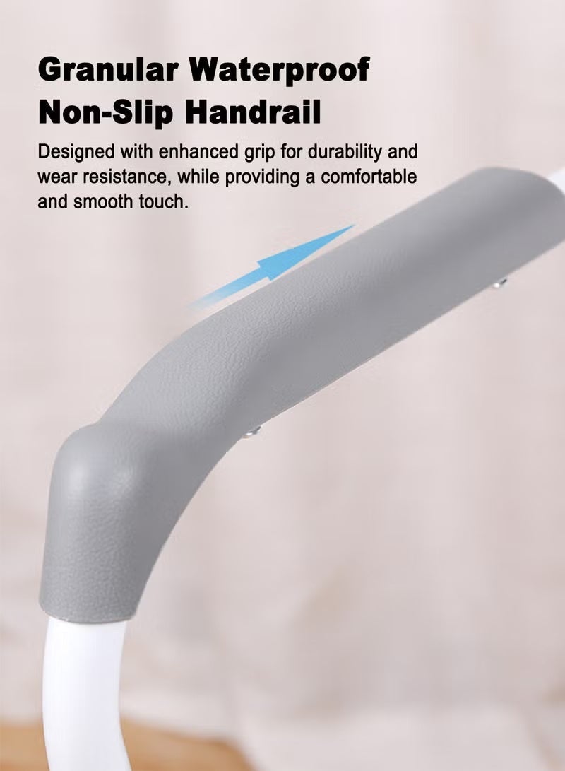 Arabest Toilet Safety Frame Enhanced Support for Elderly and Handicap Individuals Adjustable Width and Toilet Safety Handrail - Image 4